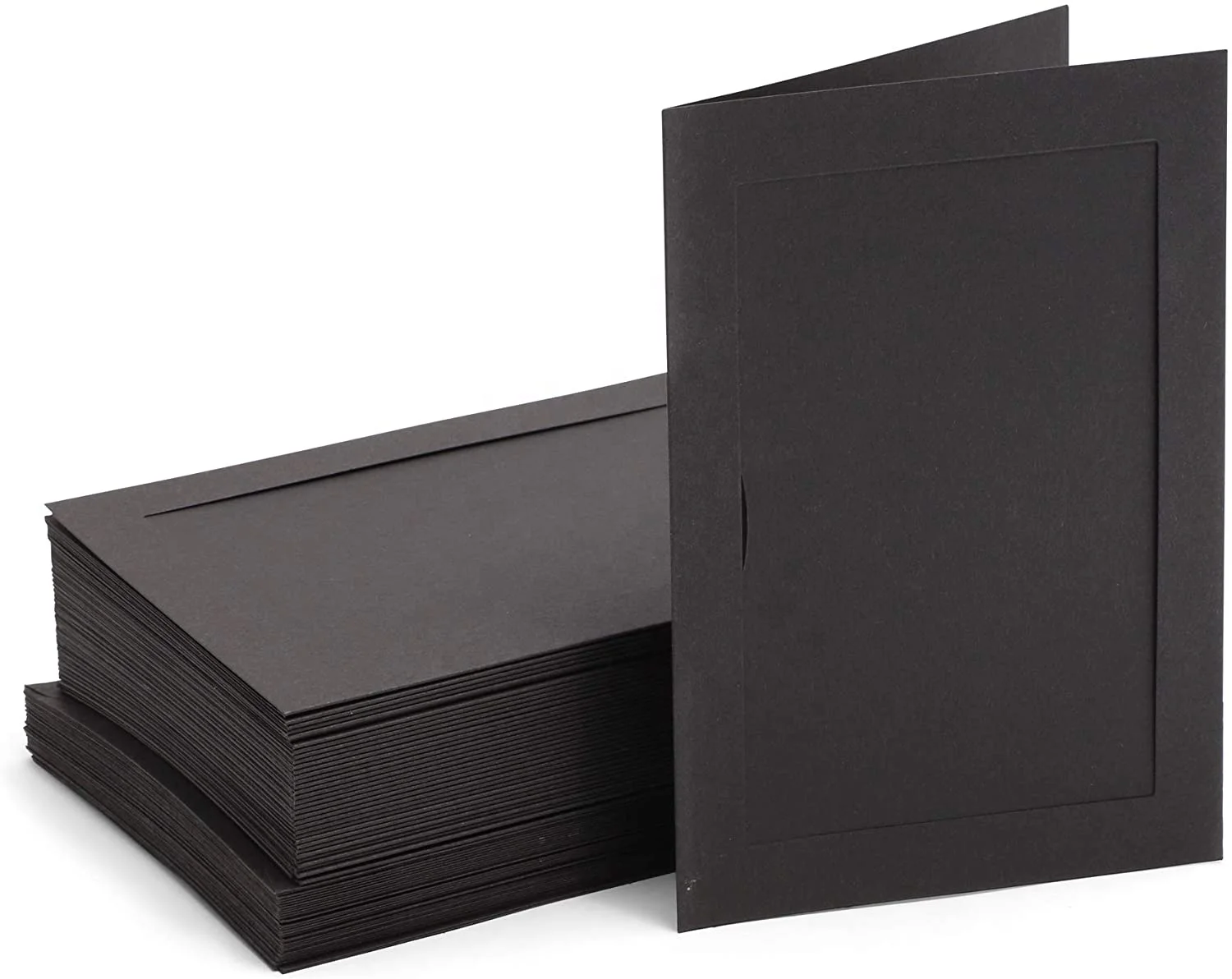 Карточки для фотографий в комплекте с бумажными фоторамками и конвертами