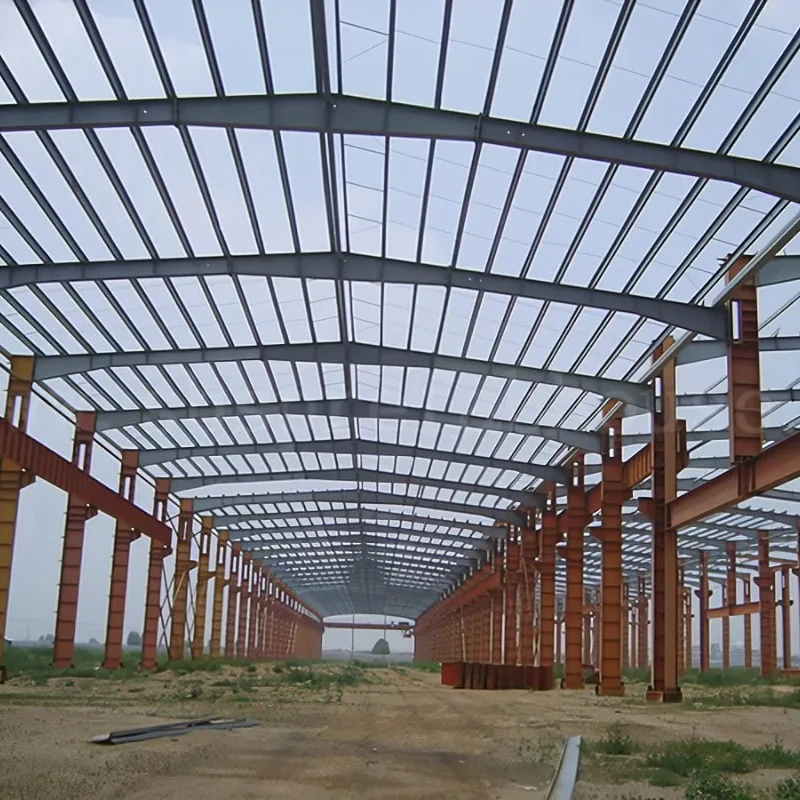 Фабрика, легкая стальная конструкция, Складская конструкция, сборная тяжелая стальная конструкция, рама для склада
