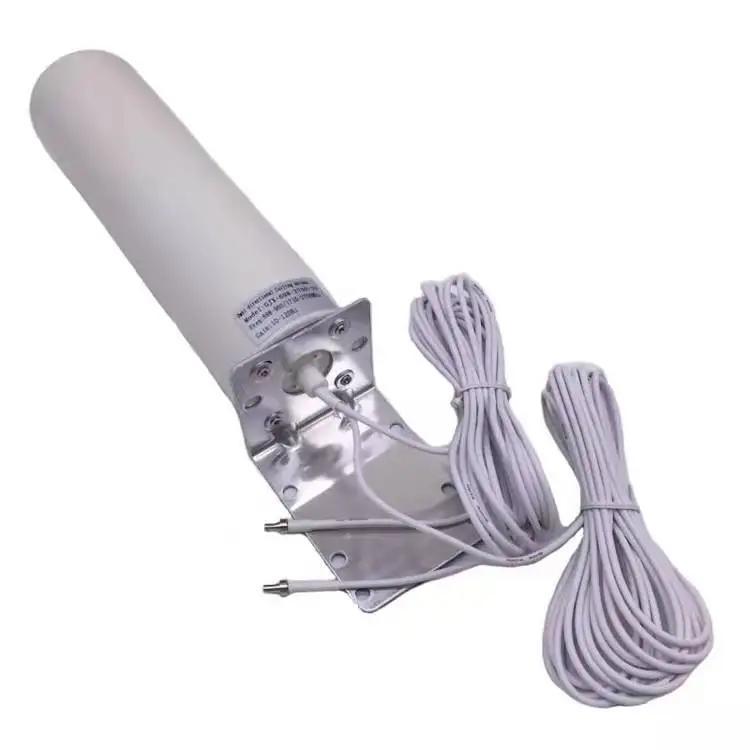3G/4G outdoor barrel antenna 10m dual wire dual interface TS9/CRC9 router network card external antenna