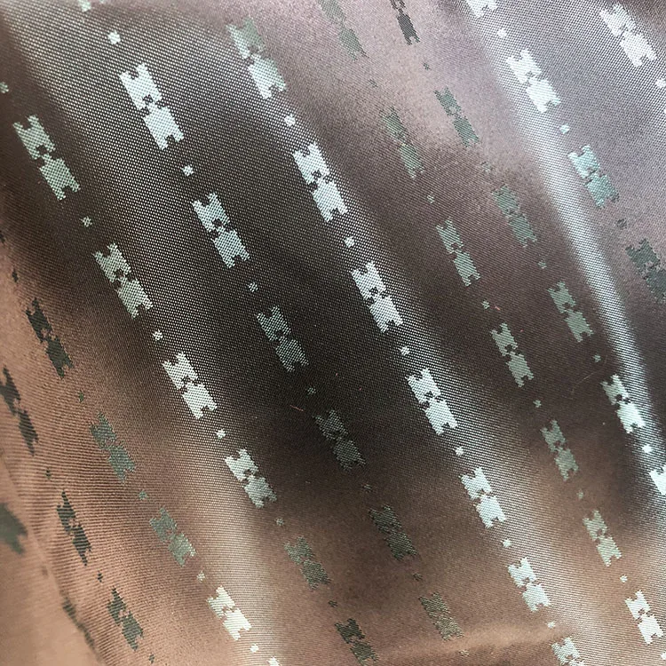 Good Selling 100% Polyester Jacquard Satin Fabric