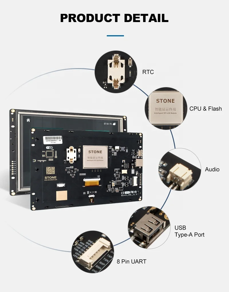 8 inch Sunlight Readable1024x768 TFT LCD Display Module