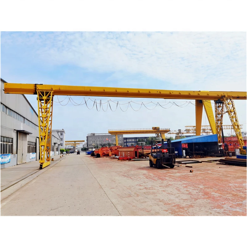 
High quality 10 tons 15 tons MH electric hoist portable single beam gantry crane single girder MH gantry crane 