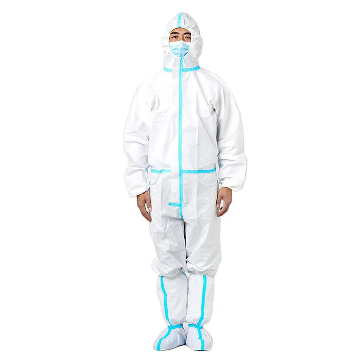 
High quality safety overall isolation clothing doctor safety uniform protection coverall Suits level 4 