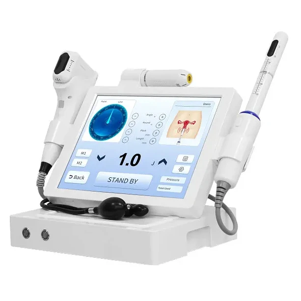 Vertical 4 in 1 4d hifu 12 lines wrinkle removal vaginal tightening vline hifu 12d face lifting lipo slim body contouring device