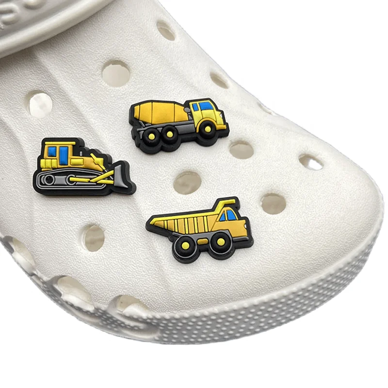 Новые Мультяшные украшения для обуви Croc, Симпатичные Мультяшные украшения для обуви, подвески для обуви из ПВХ