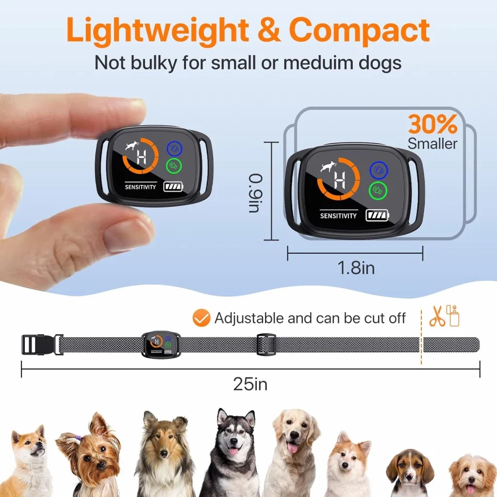 Factory Direct Price 6 Levels Beep Anti-Bark Shock Collar - Rechargeable And Effective Solution For Excessive Barking
