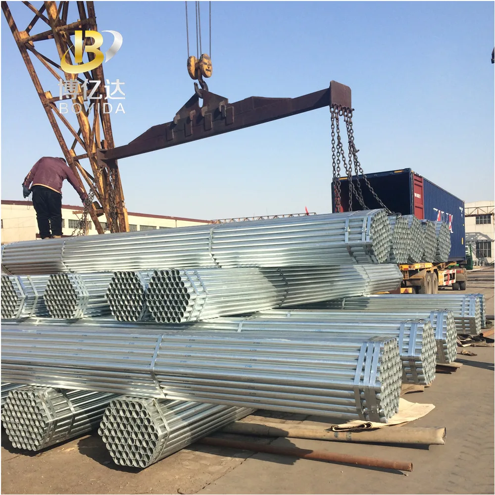 In Stock 3 Inch Galvanized Pipe 4mm Thick Wall Galvanized Steel Pipe