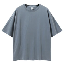 wholesale custom printing logo Acid Wash tshirts blank graphic vintage style heavyweight cotton oversize men vintage t-shirt