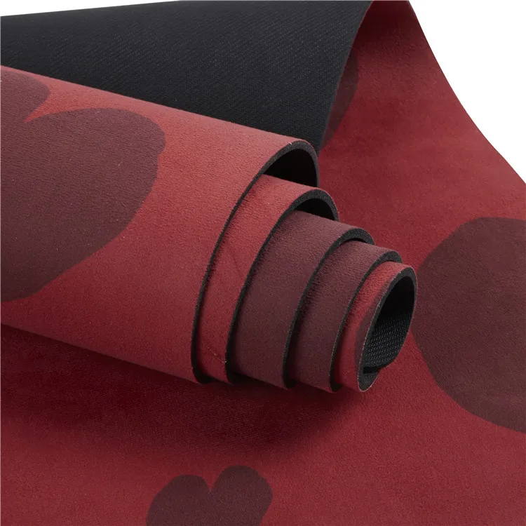 Custom Sublimation Printed Mats Washable Anti-Slip Eco-Friendly Circle Mats Meditation Pilates Yoga Fitness Exercise Yoga Mats