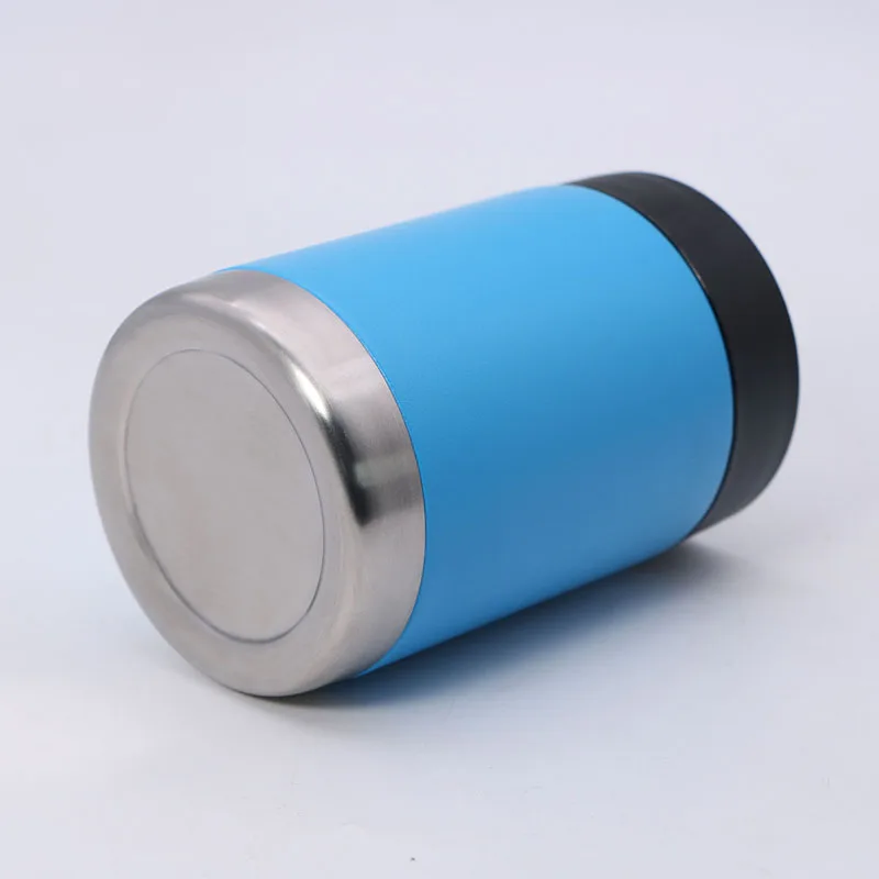 WeVi outdoor sport custom logo 12oz metal double walled beer can cooler