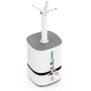 2024 Hot Sale Ai Smart Atomized Intelligence Fog Disinfection Robot