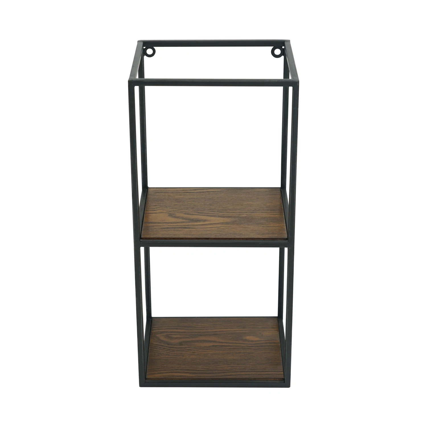 YUNFEI Wall wood double layer shelf - home decor shelf - modern shelf