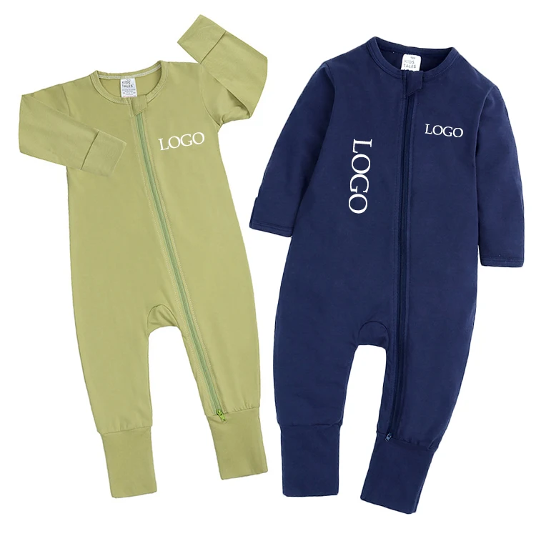 OEM Hot Sale Baby Onesie Zip Baby Toddler Boy Clothes