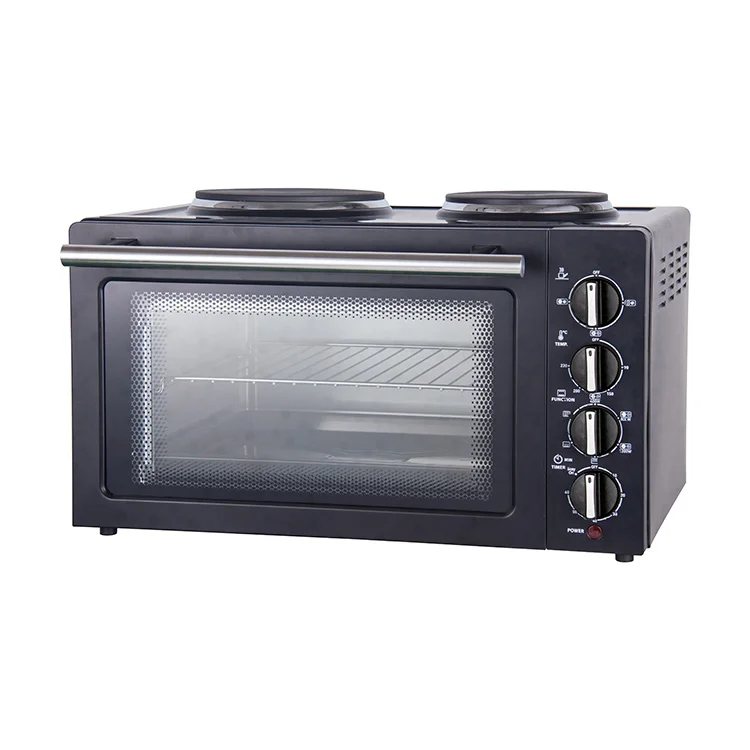 China manufacturer wholesale 30l mini table top electric oven with double hot