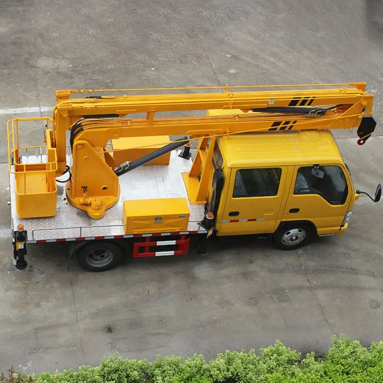 Hot Seller ISUZU Articulating Telescopic Crane Truck LHD RHD Aerial Manlift Bucket for Sale