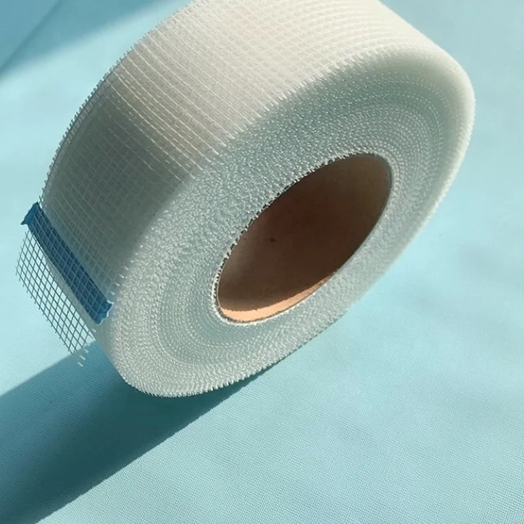 Filament Glass Fiber Joint Tape Self Adhesive Fiberglass Mesh Drywall Joint Tape For Cement Board