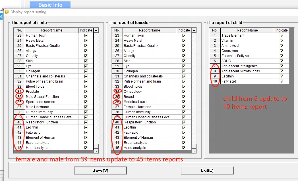 Factory Latest 2023.1version chinese 103 reports english spanish polish quantum resonanc magnetic analyz en espanol