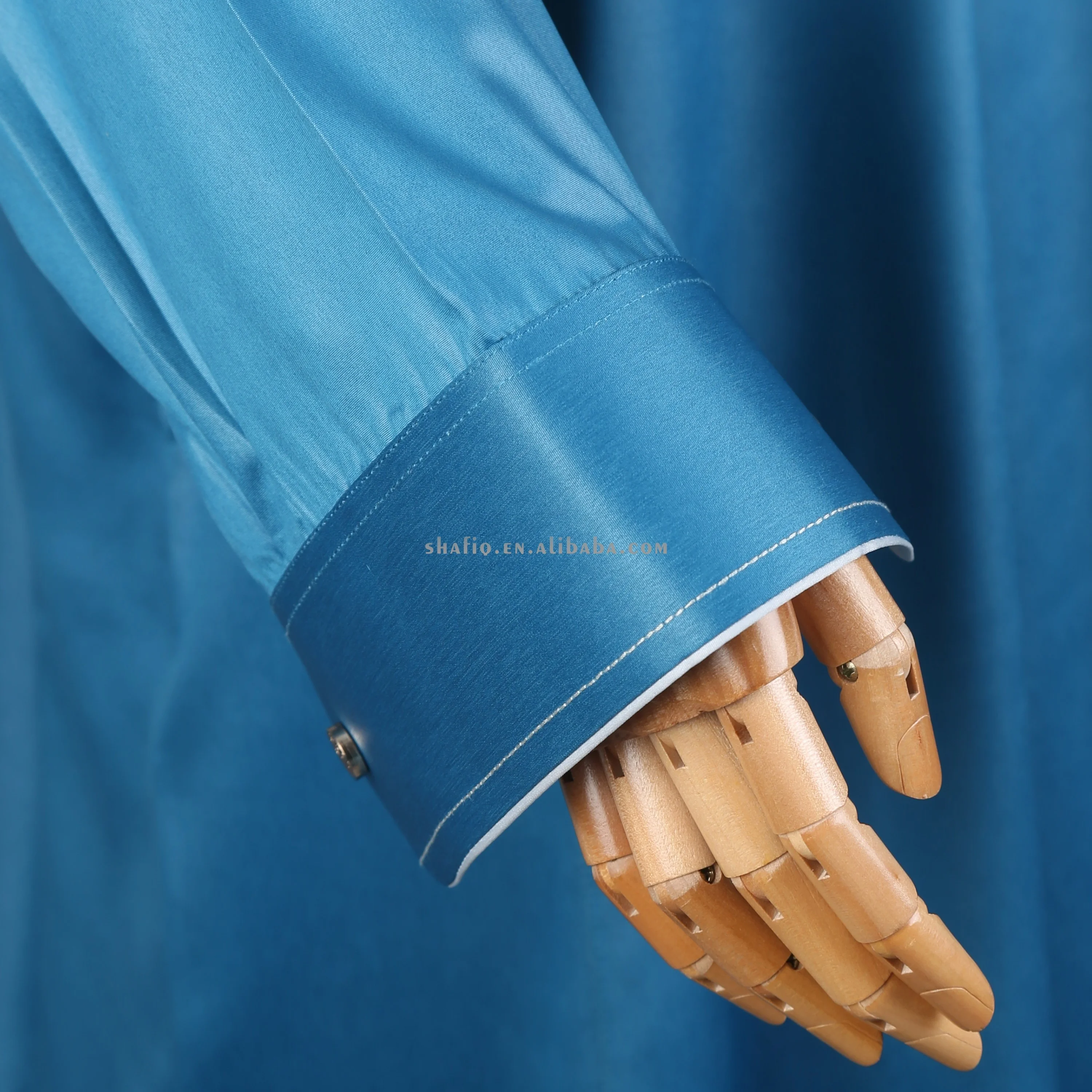 Korean Material Muslim Arabic Dress Kaftan Jubah Abaya Jalabya Ethnic Alharamain Kandora Islamic Clothing Lelaki Thobe For Man