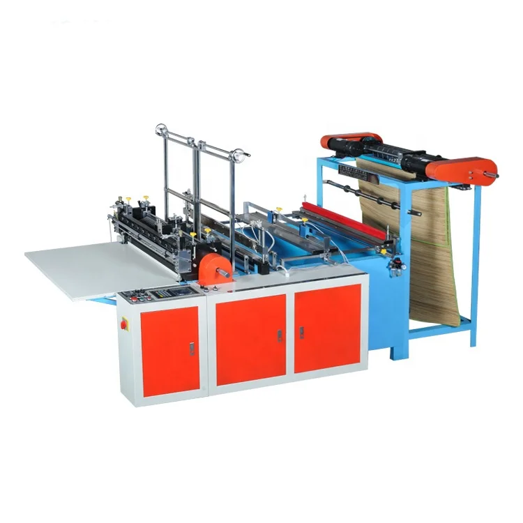 Лучшая цена, машина для изготовления двухлинейных термоуплотнительных пластиковых пакетов для холодной резки, цена