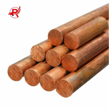 Made in China Copper wire rod 6mm 8mm Copper bars C1100 Round Bar Brass rod