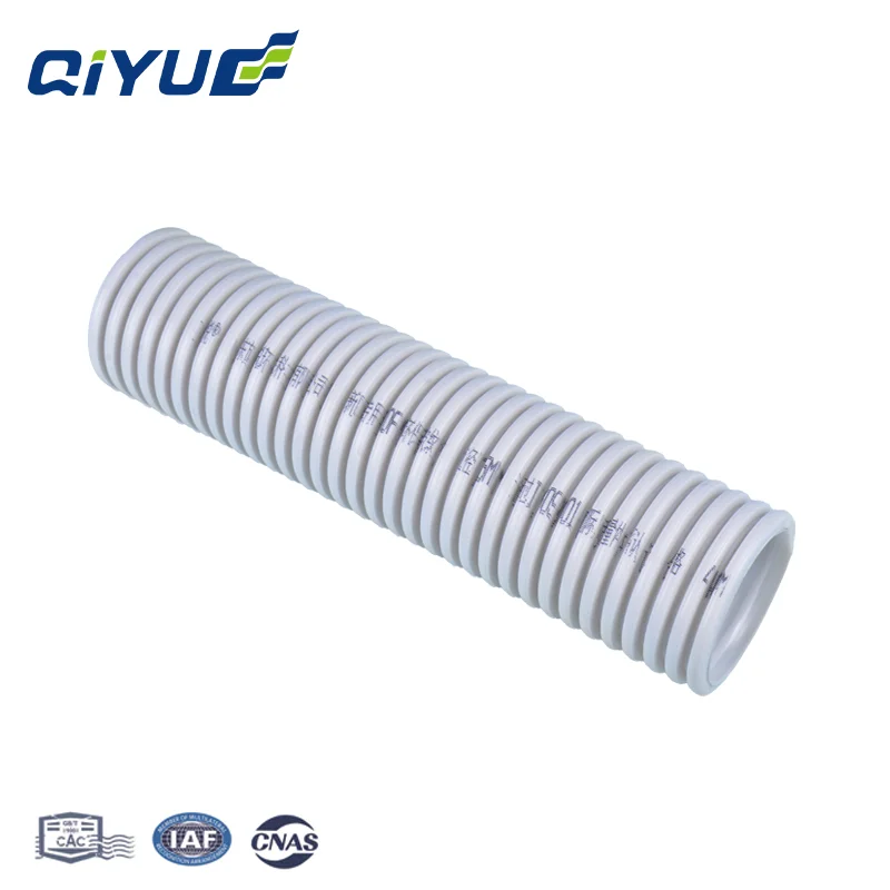 new ventilation pipe recuperator ventilation pipes 75 mm Double wall corrugated  duct for air fresh system