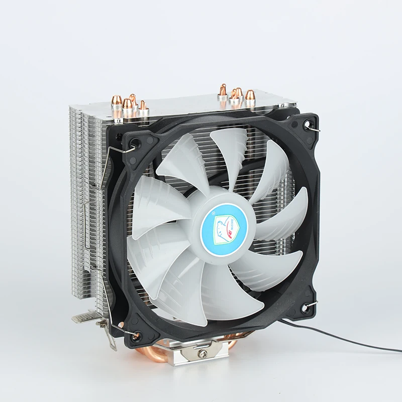 Drop Shipping 4 Heat Pipes 120mm Pwm 4pin Pc Quiet Cpu Cooler For Intel Lga 2011 1150 1151 1155 X79 X99 Amd Am4 Am3