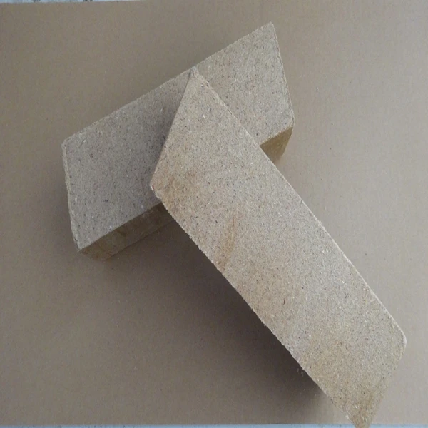 Rectangular-shaped sawdust fire wood log,made of wood fiber and paraffin