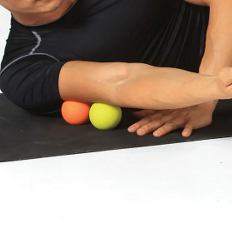 Custom logo High Quality Colorful Muscle Massage lacrosse Ball