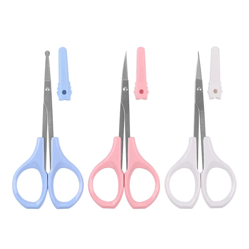 Private label mini makeup tools lash scissors custom eyelash Eyebrow scissors