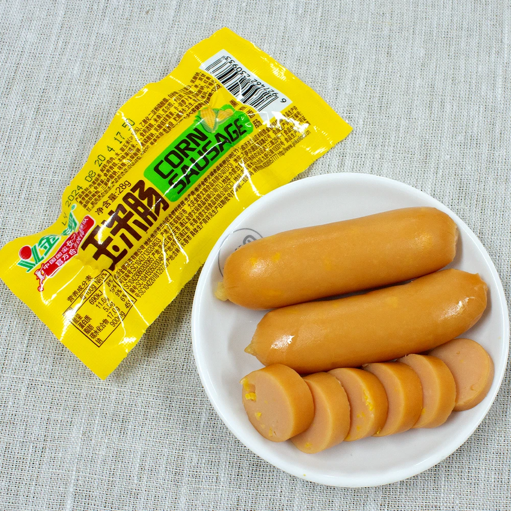 Chinese Spicy Pork Sausage Chicken Ham Sausage Hot Dog Sausage Wholesale Bbq Meat Snacks