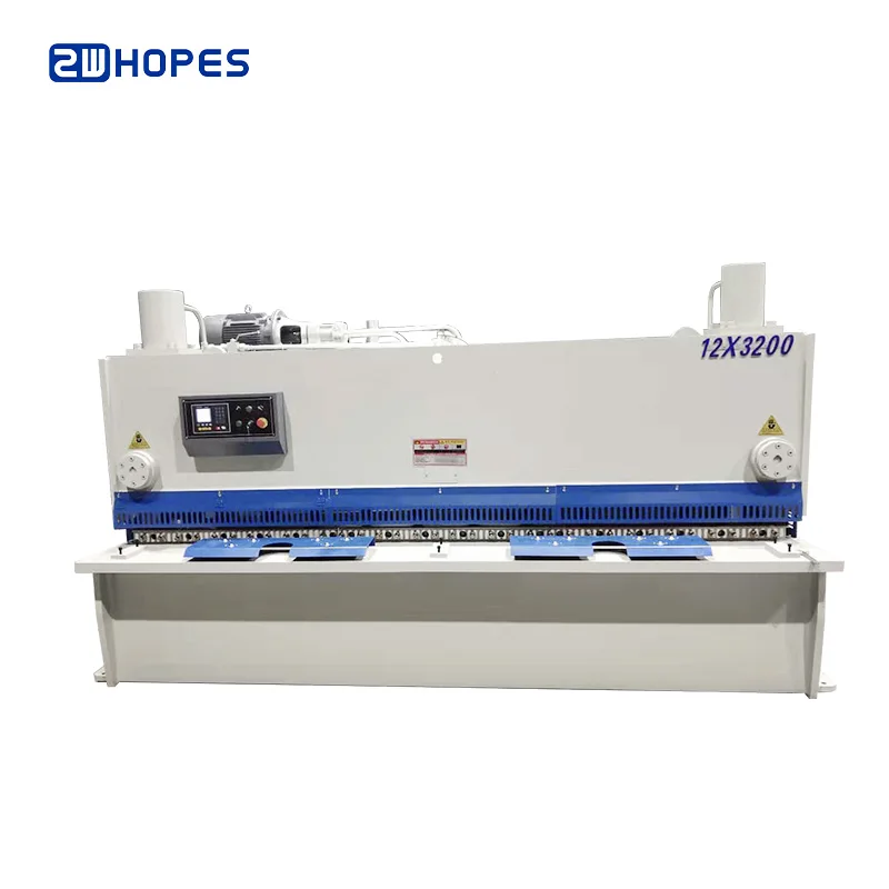 Mechanical shearing machine, QC11K series metal sheet cutting machine