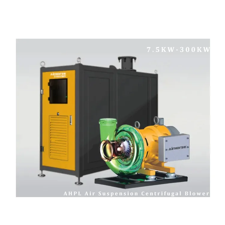 Best Selling high-speed air suspension centrifugal turbo blower for food treatment engineering