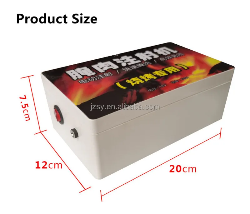 Intelligent Handheld Electric 3-needle Meat Product Saline Injection Stainless Steel Beef And Mutton Pickling Injection Machine