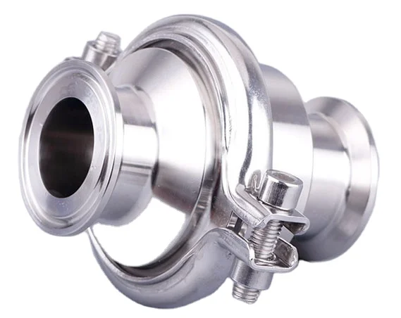 Stainless Steel Sanitary Spring Ball  Check Valve Stainless Steel 316 Size DN100 Check Valve