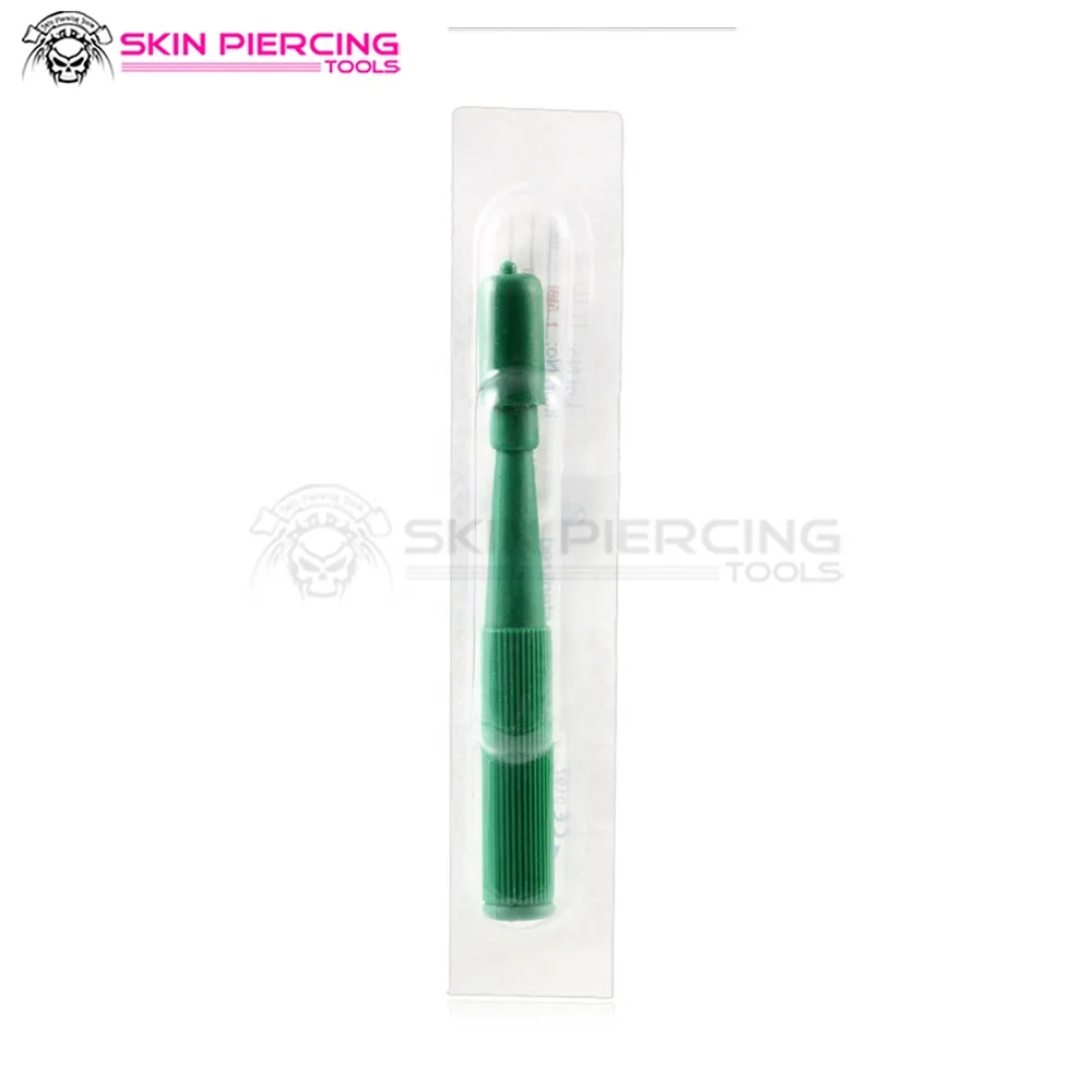 Sterilized Disposable Punches Biopsy Dermal Punch Holding Pliers For Dermal Anchor Professional Piercing Tools