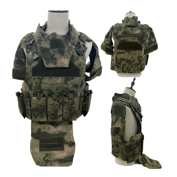 Наружная система Full Molle камуфляжный бронированный жилет быстросъемный Камуфляжный тактический с пластиной 1000d FG
