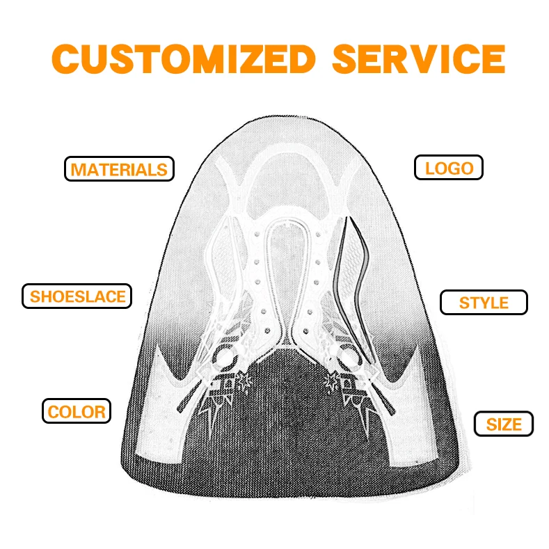 semi finished men shoes accessories upper part of shoes sneaker changeable shoe upper