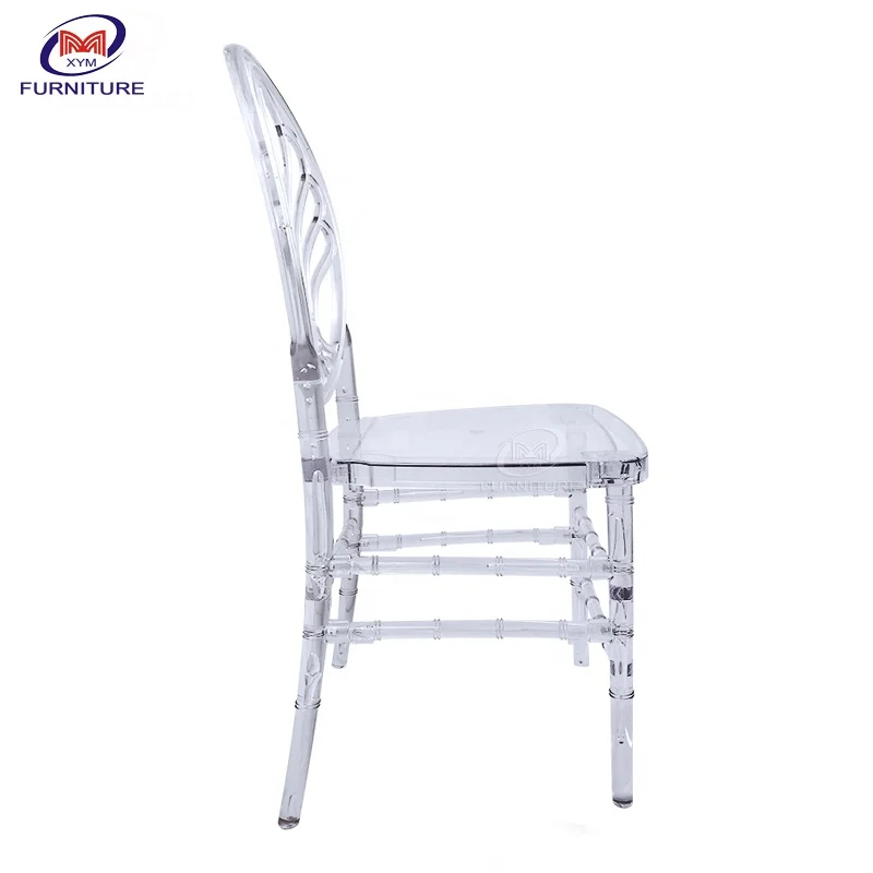Clear Wedding Resin Chiavari Chair for Outdoor Dining Party and Hotel Furniture Transparent Plastic Chairs Modern 3 Years 50pcs