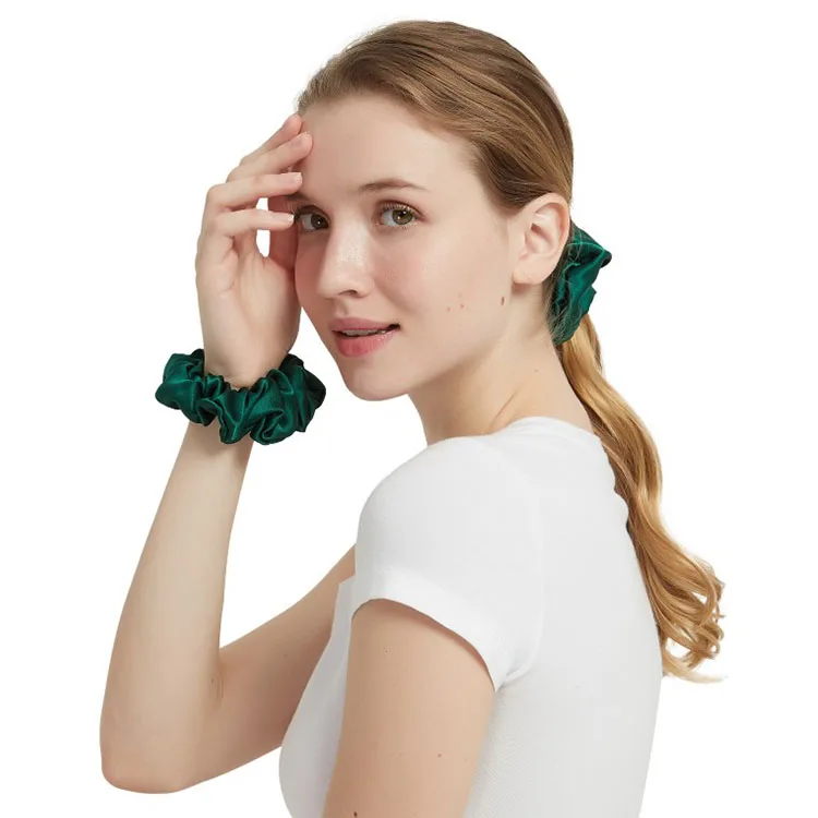 
30 мм 4,5 см Оптовая Продажа Простые Модные мягкие атласные шелковые ткани резинки 100% чистые шелковые волосы галстуки 