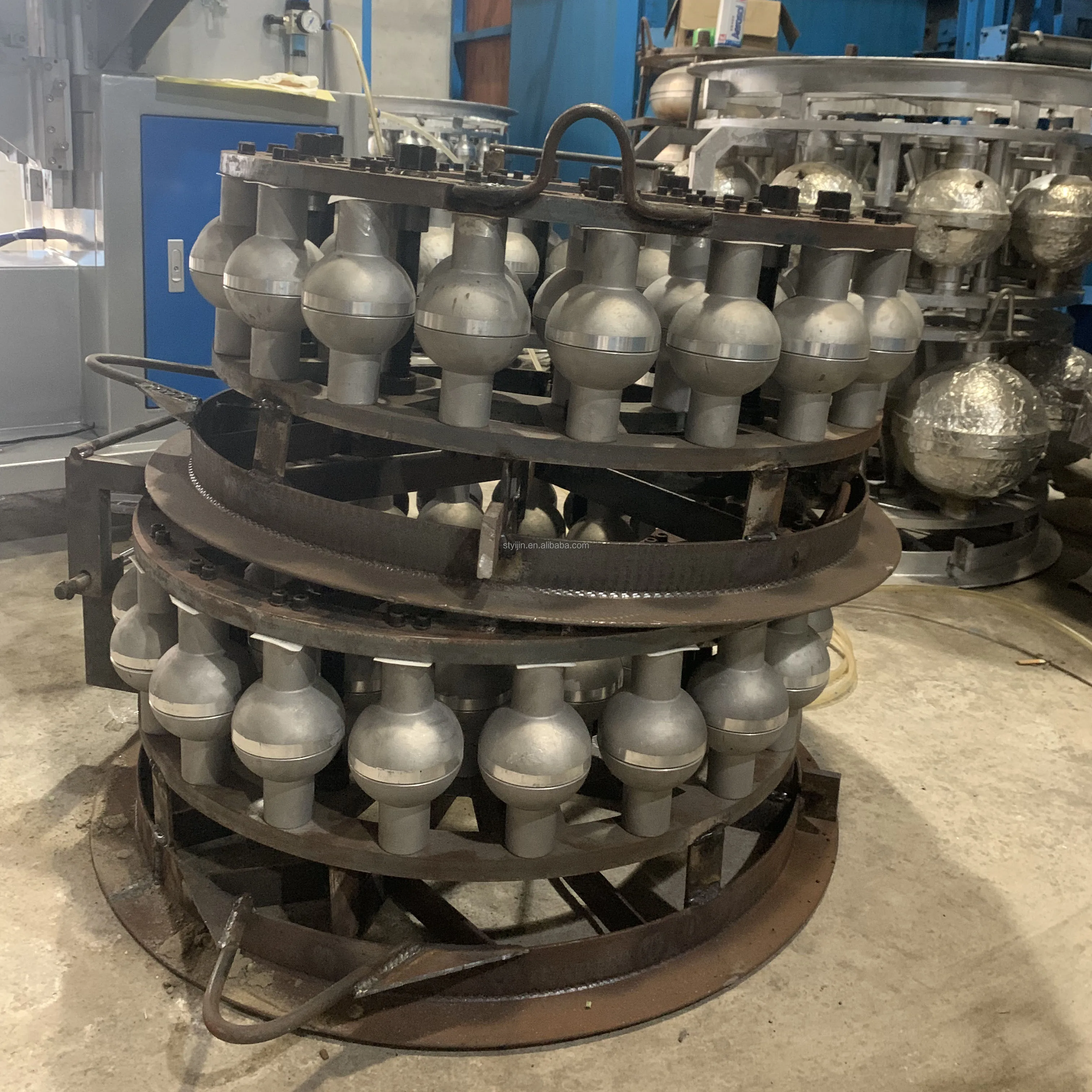 Soccer Rubber Sport Football Production Line Toy Kids Water Light Up Ball Manufacturer Process