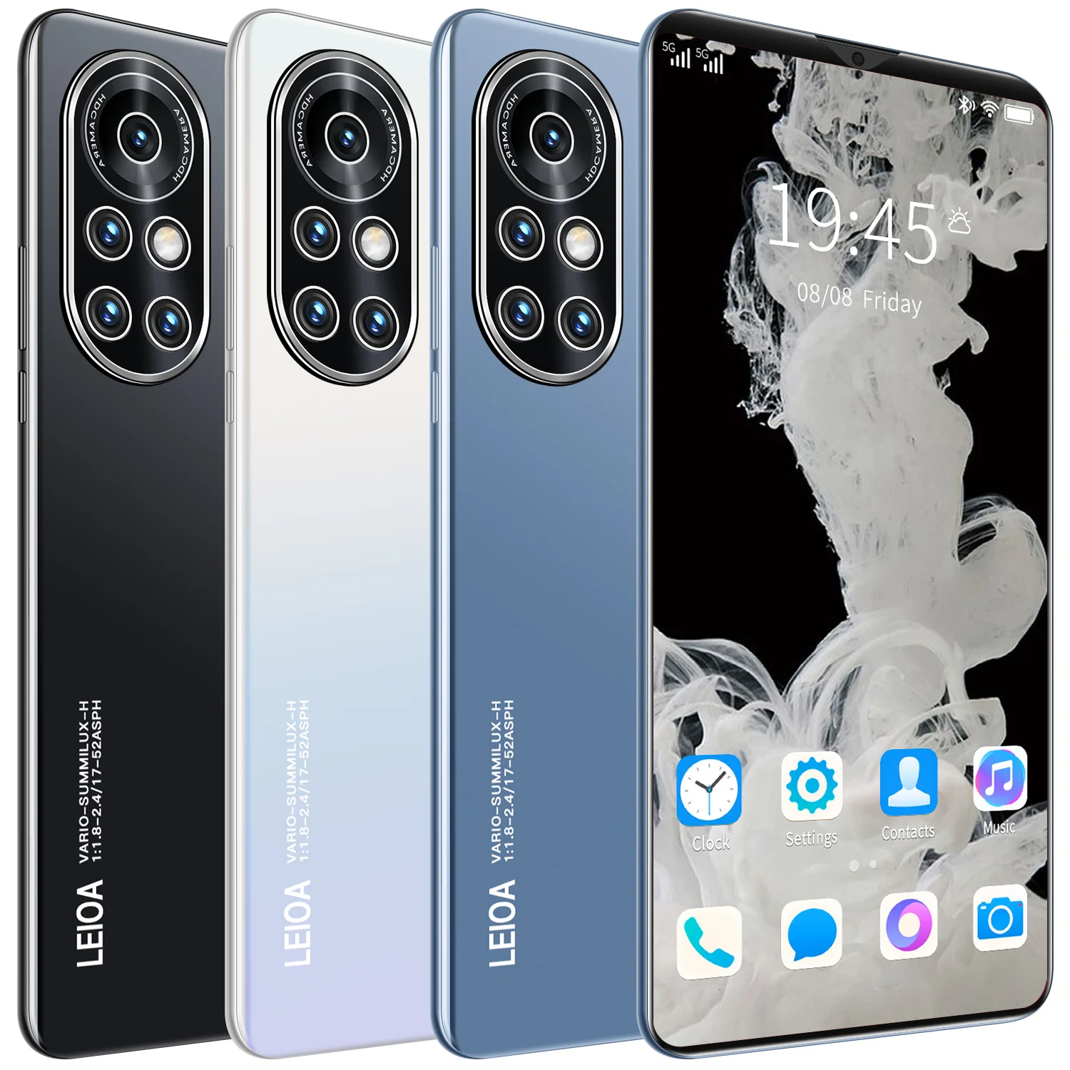 12 + 512 ГБ мобильные телефоны Nova8 Pro Android две SIM-карты десятиядерные смартфоны 5000 мАч большая батарея 6 1 дюймовый полный