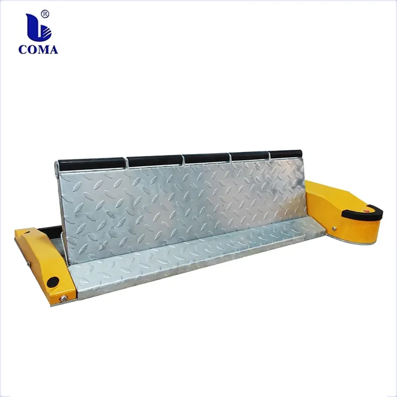 2023 New Design Smart City Parking Solution Parking Barrier Blocker Solar Parking Flat Panel Lock