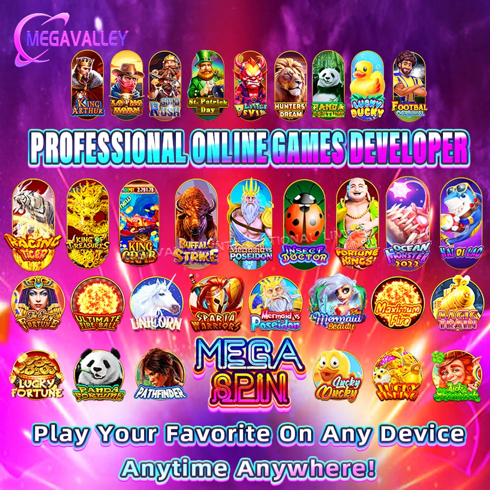 Developer Cheap Price Arcade Shooting 8 Player Game Room Mobile Megaspin Online Fishing Game