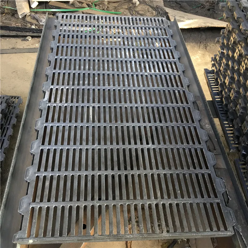 pig farm cast iron floor for sow iron slat floor for maternity pig flooring 1200*600mm long lifespan
