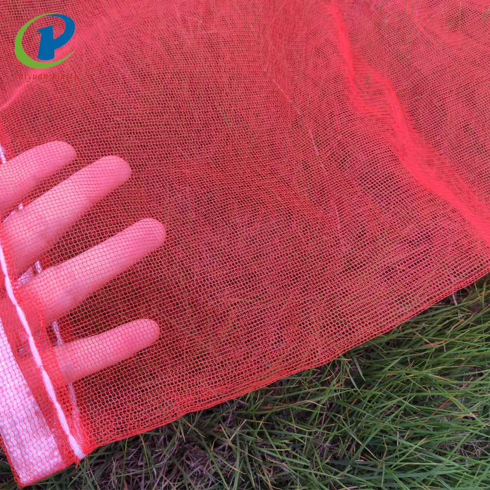 Manufacturer Tubular Mono Net Bags PE Leno Vegetable Mesh Bag Pe monofilament Mesh Bag