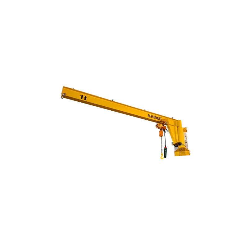500KG I-Beam model  Wall Mounted Crane   Electric Degree Rotation JIB crane wall mounted type