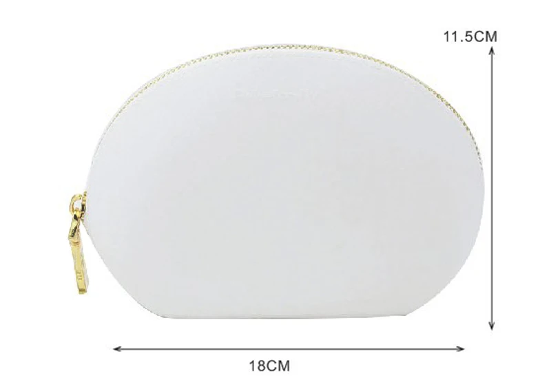 Custom logo private label Portable semi round Waterproof rubber Toiletry Wash Bag Shell Silicone Cosmetics Makeup Bags