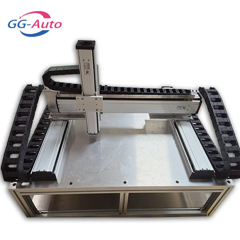 Low Cost Motorized Linear Guide System Automatic 3 Axis XYZ Gantry Cartesian Robot