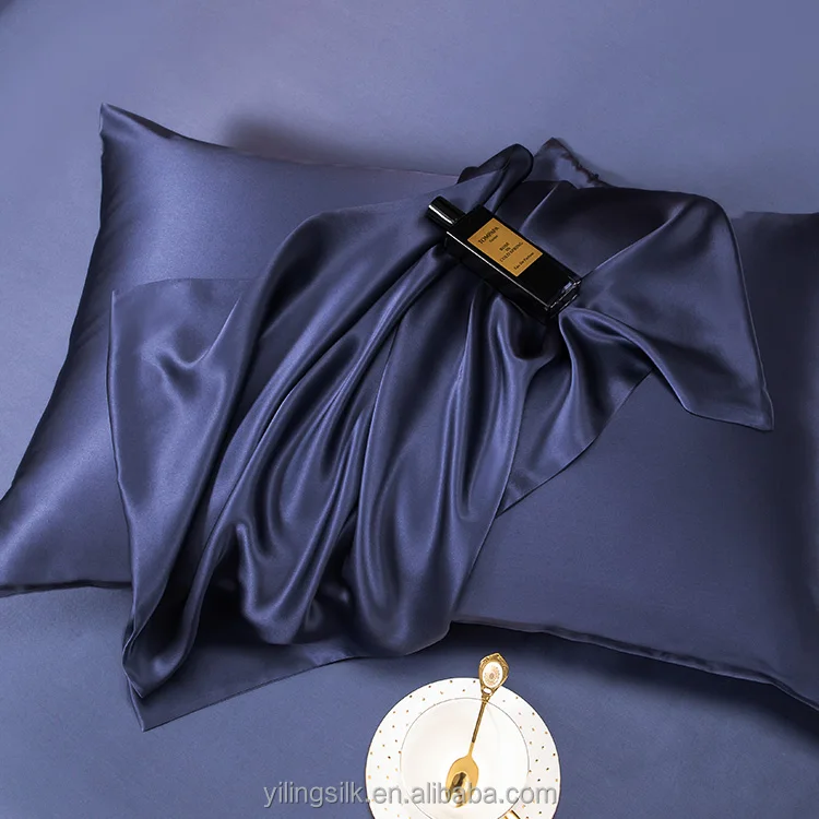 Top 30mm mulberry silk pillowcase best texture heavy silk pillowcase with zipper mulberrry silk pillowcase 30 momme 100% pure