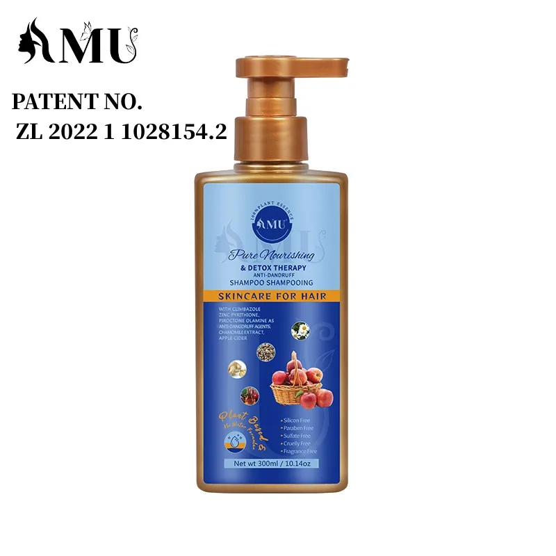 OEM/ODM shampoo and conditioner treat for tinea capitis scalp psoriasis malassezia folliculitis treatment for all types of hair